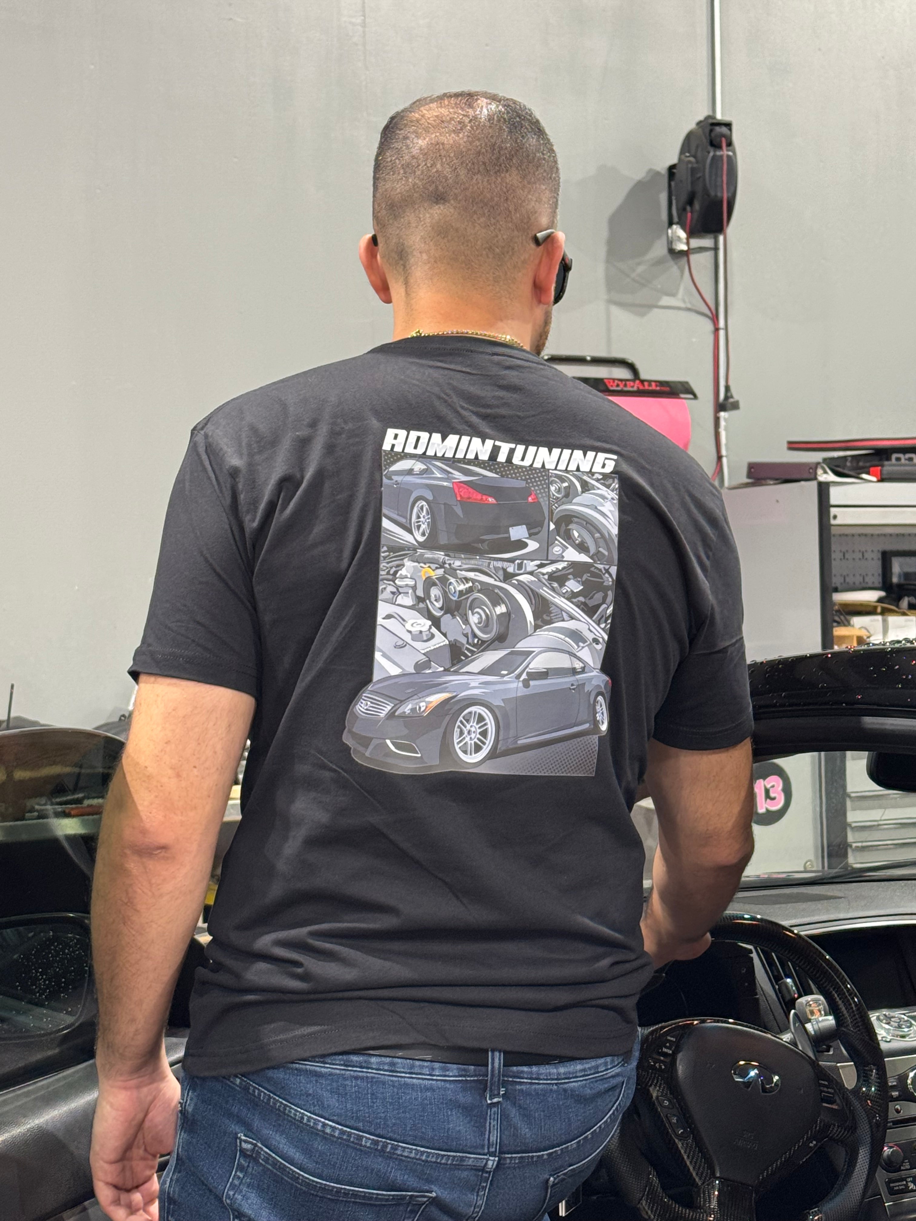 AdminTuning G37 Supercharger T-Shirt 2025
