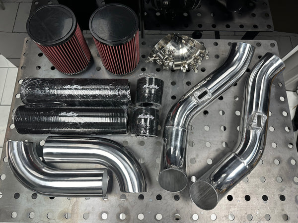 AdminTuning 3" Long Tube Intake System - Nissan 370Z, Infiniti G37, M37, 2007-2008 G35