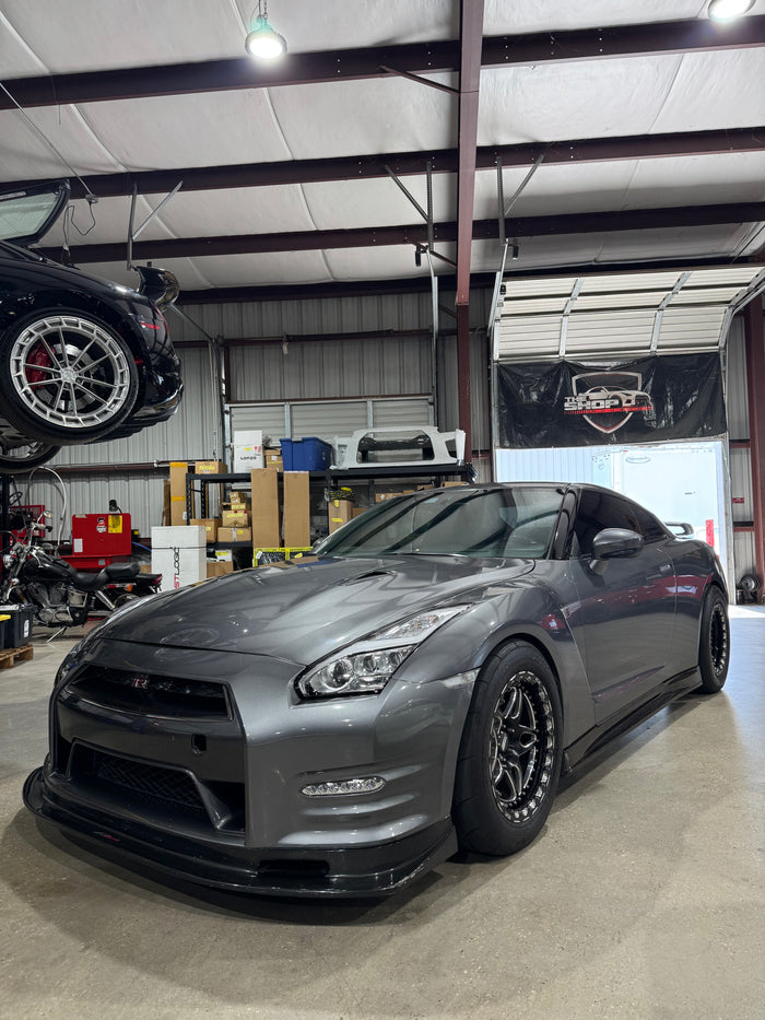 Nissan GTR In Garage Front View