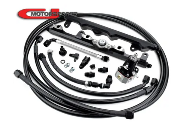 CJM S1 VQ35DE Fuel Return System with Pressure Gauge